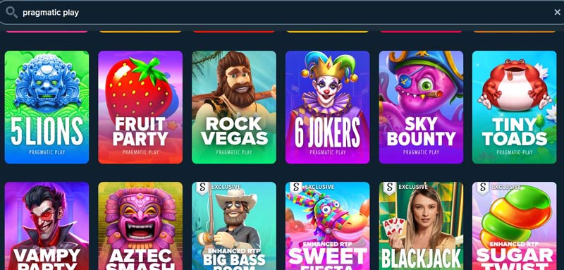 Лобби казино со слотами